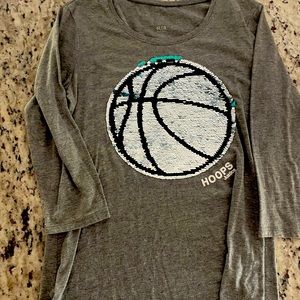 Justice b-ball shirt